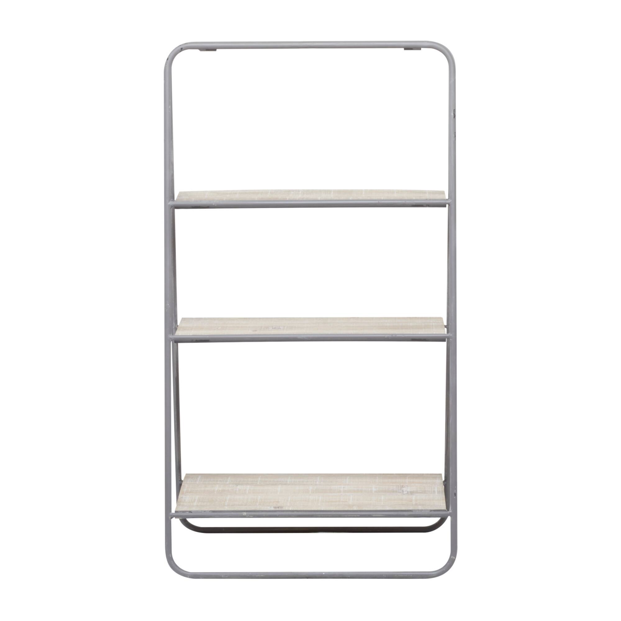 36" Iron Farmhouse Shelving Unit